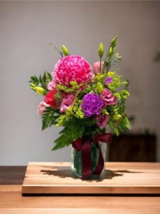 JOJO FLOWERS IN VASE - FREE DELIVERY