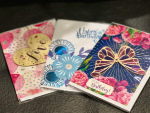 Deluxe GIft card large-FULL SIZE CARD PERFECT FINISHING TOUCH - 6 inch beautiful